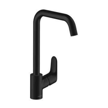 Hansgrohe Focus 260 slavina za sudoperu crna mat