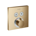 Hansgrohe ShowerSelect mešač termostatski za tuš kadu 2 funkcije bronza