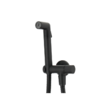 Copen ventil sa držačem za tuš i setom za ispiranje crna mat