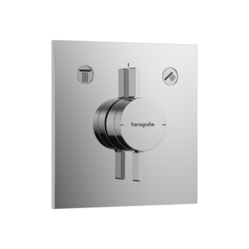 Hansgrohe DuoTurn E ugradna maska sa dva izlaza  Chrome 75417000