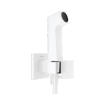 Hansgrohe EcoSmart E higijenski tuš za toplu vodu sa držačem za tuš i tuš crevom bela mat