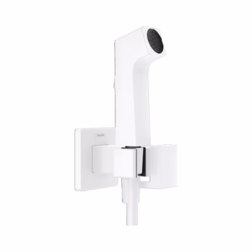 Hansgrohe EcoSmart E higijenski tuš za toplu vodu sa držačem za tuš i tuš crevom bela mat