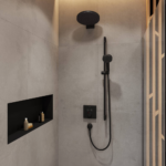 Hansgrohe ShowerSelect mešač termostatski za tuš kadu 2 funkcije crna mat