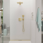 Hansgrohe ShowerSelect mešač termostatski za tuš kadu 2 funkcije zlatni