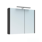 Ogledalo sa ormarićem Pino Art Luxor 80 Antracit