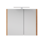 Ogledalo sa ormarićem Pino Art Luxor 80 Drvo