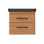 Ormarić sa umivaonikom Black Pino Art Luxor 60 F Drvo