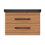 Ormarić sa umivaonikom Dark Pino Art Luxor 80 F Drvo