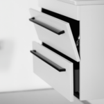 Ormarić sa umivaonikom Pino Art Atria Bela TXT