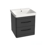 Ormarić sa umivaonikom Pino Art Luxor 50 F Antracit