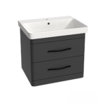 Ormarić sa umivaonikom Pino Art Luxor 60 F Antracit