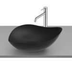 Roca Ruy Ohtake nadgradni lavabo crna mat