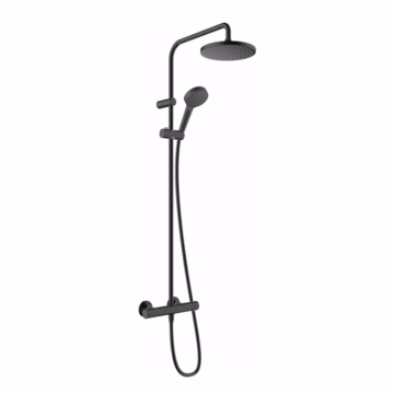 Hansgrohe Vernis Blend Showerpipe200 termostatski usponski tuš crna mat 26276670