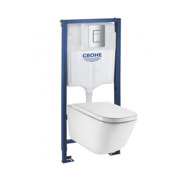 Ugradni vodokotlić Grohe SL 3u1 sa Roca GAP rimless šoljom i GAP slim wc daskom SET001