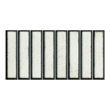 El Barco Domino Blanco 15x30cm