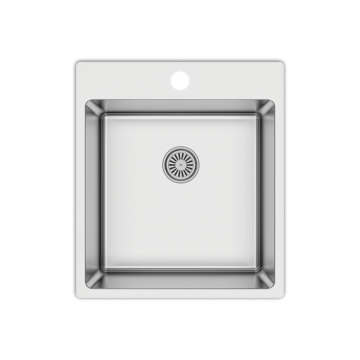 Metalac Ideal 400 jednodelna inox sudopera sa sifonom Ø90