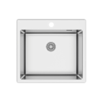 Metalac Ideal 500B jednodelna inox sudopera sa sifonom Ø90