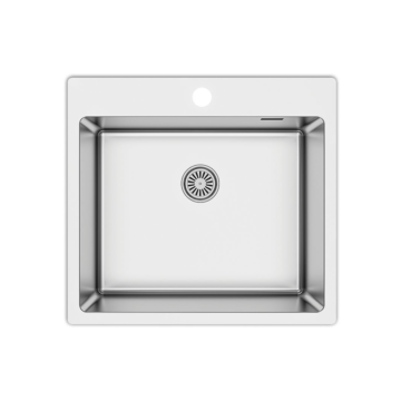 Metalac Ideal 500B jednodelna inox sudopera sa sifonom Ø90