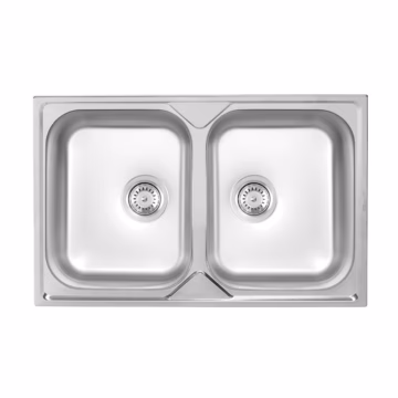 Metalac Nera Praktik dvodelna sudopera Ø90