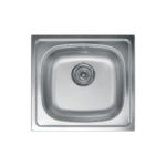 Metalac Quadro jednodelna inox sudopera Ø90 kockica