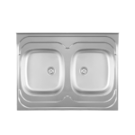 Metalac Standard 2D inox dvodelna sudopera Ø60