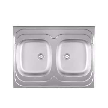 Metalac Standard 2D inox dvodelna sudopera Ø60