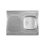 Metalac Standard D jednodelna sudopera desna Ø60