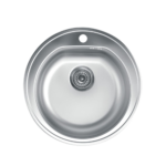 Metalac Venera 510E okrugla inox sudopera Ø90 polirana