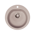 Metalac X Granit Venera 510E granitna sudopera Ø90 sa sifonom Bež