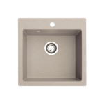 Metalac xAtos 50 granitna sudopera sa sifonom Ø90 Bež