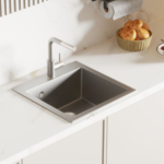 Metalac xAtos 50 granitna sudopera sa sifonom Ø90 Grafitna