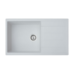 Metalac xAtos Mega granitna sudopera sa sifonom Ø90 Bela