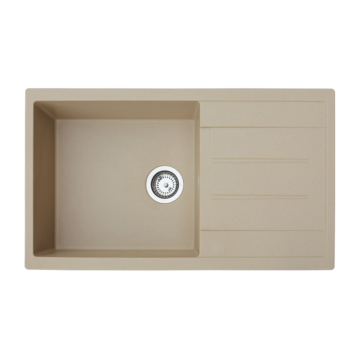 Metalac xAtos Mega granitna sudopera sa sifonom Ø90 Šampanj