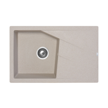 Metalac xLinea Plus granitna sudopera sa sifonom Ø90 Bež