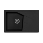 Metalac xLinea Plus granitna sudopera sa sifonom Ø90 Crna