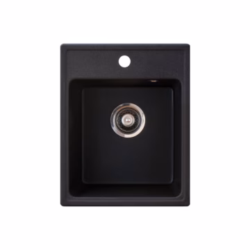 Metalac xQuadro 40 granitna sudopera Ø90 Crna