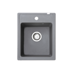 Metalac xQuadro 40 granitna sudopera Ø90 Grafit