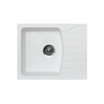 Metalac xQuadro M granitna sudopera sa sifonom Ø90 Bela