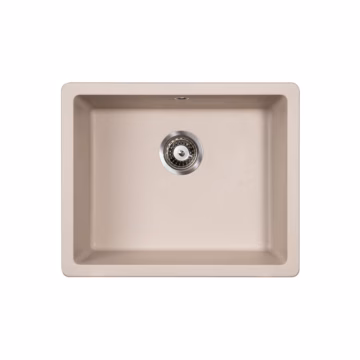 Metalac xQuadro U 50 granitna sudopera sa sifonom Ø90 Bež