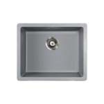 Metalac xQuadro U 50 granitna sudopera sa sifonom Ø90 Grafitna