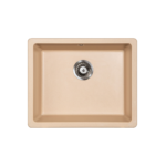 Metalac xQuadro U 50 granitna sudopera sa sifonom Ø90 Šampanj