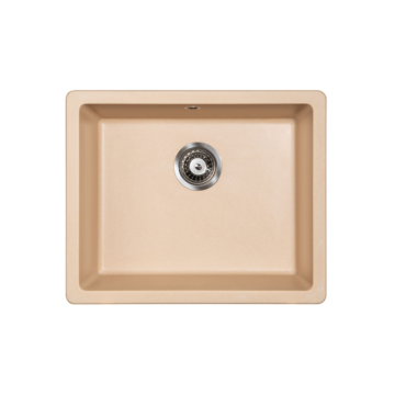 Metalac xQuadro U 50 granitna sudopera sa sifonom Ø90 Šampanj