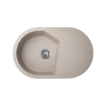 Metalac xVesta Plus granitna sudopera sa sifonom Ø90 Bež