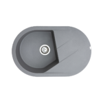 Metalac xVesta Plus granitna sudopera sa sifonom Ø90 Grafit