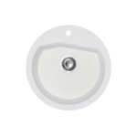 Metalac xVesta granitna sudopera sa sifonom Ø90 Bela