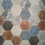 Bold decor 17,5x20 heksagon