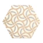 Heritage decor 17.5x20 heksagon