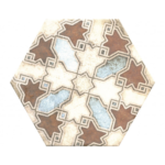Heritage decor 17.5x20 heksagon