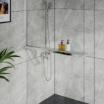 Kerasan polica za tuš kabinu Walk-in hrom