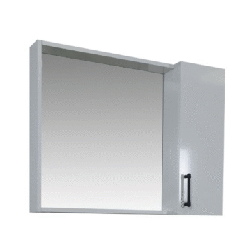 Ogledalo sa ormarićem 90 Ibanio Villa beli